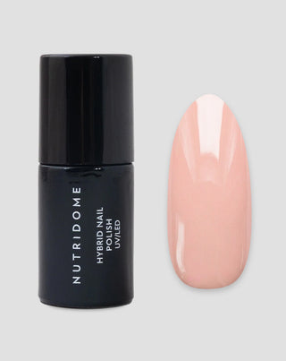 Хибриден лак за нокти UV/LED French Nude 006 Nutridome - 1