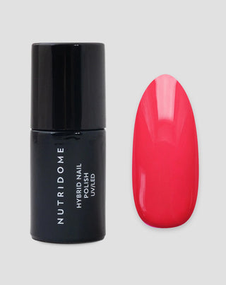 Хибриден лак за нокти UV/LED Blushing Ember 015 Nutridome - 1