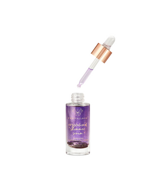 Серум за лице с аметист и бакухиол - Amethyst shimmer serum Crystallove