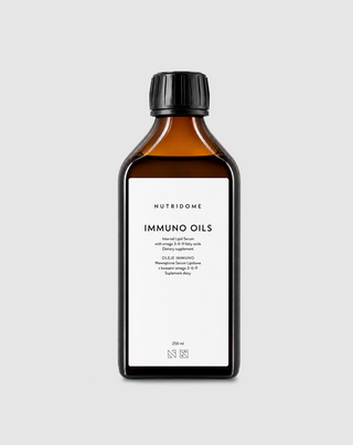 Масла за имунитет с омега 3-6-9 киселини в течна форма Immuno Nutridome 250 мл - 1