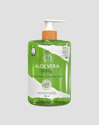 Naturalny żel aloesowy do twarzy i ciała Aloe Vera 99% Apis - 1