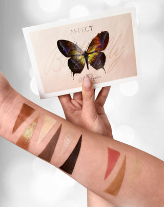 Butterfly Makeup палитра от ружове и бронзанти на Affect Professional Cosmetics - 3