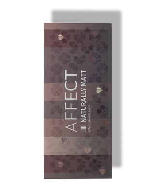 Палитра от пресовани сенки Naturally Matt Pressed Eyeshadows Palette Affect Professional Cosmetics