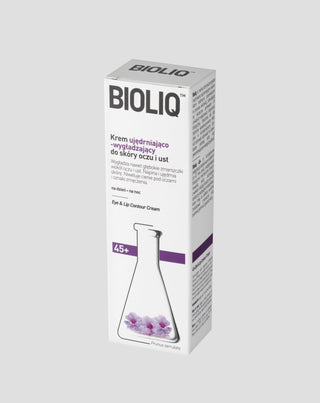 Стягащ и изглаждащ крем за кожа за околоочен контур и устни 45+ Bioliq - 2
