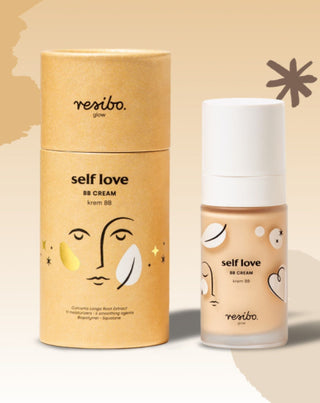 Натурален и органичен Self Love BB крем за лице в нюанс Light Beige 30 ml Resibo - 2