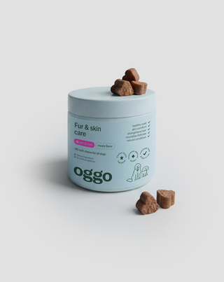 Fur & Skin допълваща храна за кучета за красива козина и здрава кожа Oggo 180 g - 3