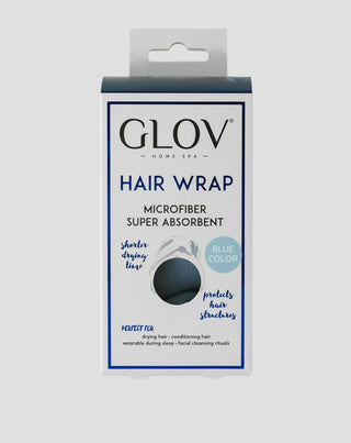 Бял тюрбан за всеки тип коса Hair Wrap Glov - 2