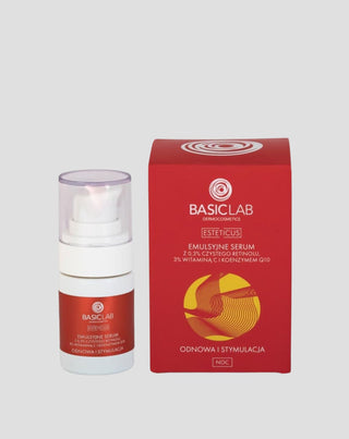 Серум емулсия с 0,3% чист ретинол 15 ml BasicLab