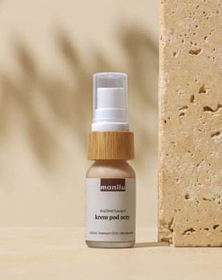 Разкрасяващ дневен и нощен околоочен крем с кофеин и коензим Q10 Manilu - 4