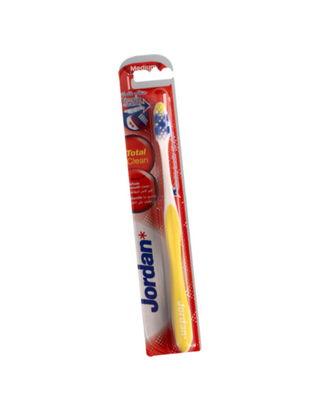 Многофункционална четка за зъби Total Clean Medium за почистване на зъби и уста Jordan