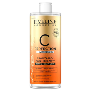 Овлажняваща мицеларна вода с витамин С, c perfection Eveline