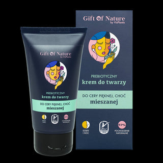 Пребиотичен крем за лице за смесена кожа с екстракт от орегано Gift of Nature