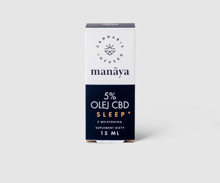 Масло CBD 5% за сън с мелатонин Sleep Manaya