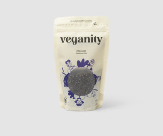 Семена от чиа с високо съдържание на фибри и протеини Veganity 200 g