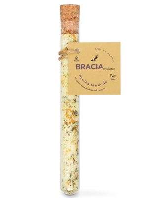 Регенериращ шот за баня със сол Epsom Свежа лавандула Bracia Mydlarze