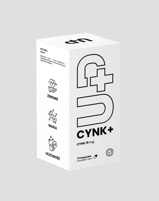 Up Cynk plus хранителна добавка с 15 mg цинк в една капсула Up Health Pharma 75 капсули - 1
