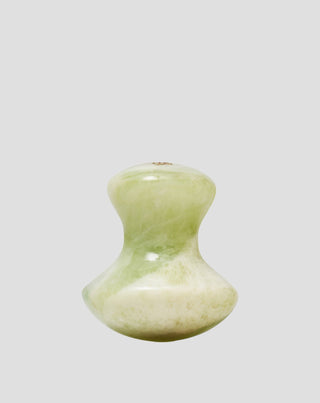 Гъбичка за масаж на лице от естествен жадеит Crystallove - 1