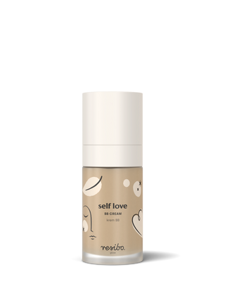 Естествен и екологичен крем BB Self Love за лице с оттенък Натурално Бежово 30 ml Resibo