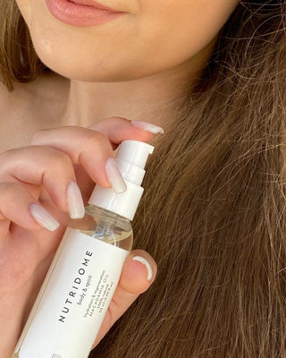 Масло макадамия 100% натурално за възстановяване и блясък на косата Nutridome - 3