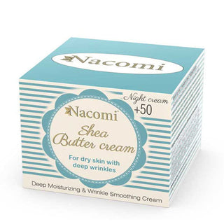 Нощен крем с масло от карите и трипептид +50 Nacomi