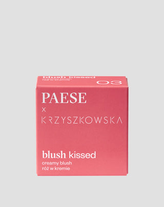 Руж в крем за бузи с оттенък на розова фуксия Blush kissed 03 Paese X Krzyszkowska
