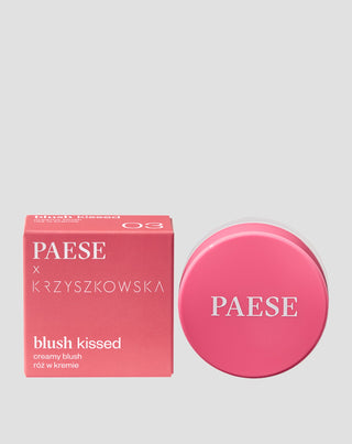 Руж в крем за бузи с оттенък на розова фуксия Blush kissed 03 Paese X Krzyszkowska