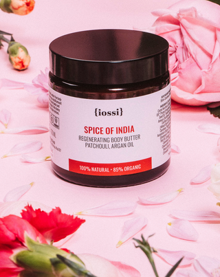 Масло за тяло с киселини Omega 6 i 9 с аромат на билки и подправки Spice of india Iossi