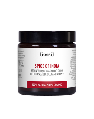 Масло за тяло с киселини Omega 6 i 9 с аромат на билки и подправки Spice of india Iossi