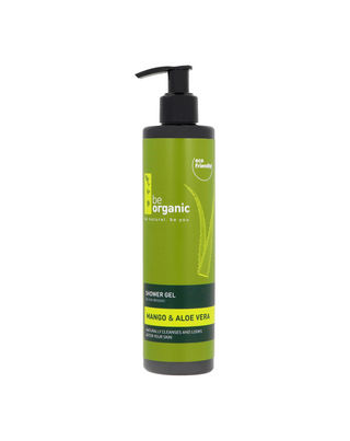 Овлажняващ душ-гел с манго и алое вера за всички типове кожа Be Organic