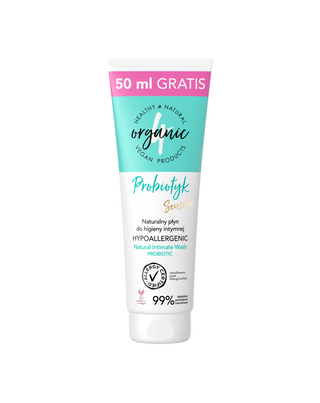 Priobiotyk лосион за интимна хигиена, натурален с алое вера в туба 4organic