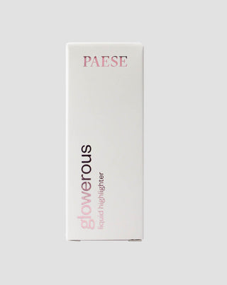 Течен хайлайтър за лице и тяло Glowerous sparkle rose Paese