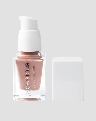 Течен хайлайтър за лице и тяло Glowerous sparkle rose Paese