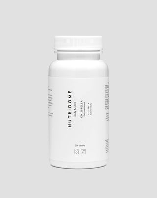 Chlorella pyrenoidosa в подкрепа на детоксикацията и имунитета Nutridome 180 таблетки - 1