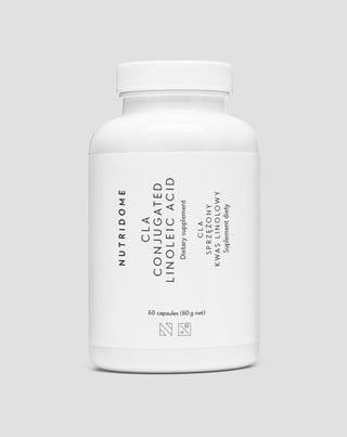 CLA конюгирана линолова киселина за подпомагане на изгарянето на мазнини Nutridome 60 бр. - 1