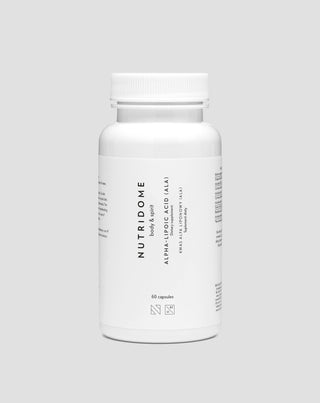 Алфа липоева киселина ALA, подпомагаща метаболизма на глюкозата Nutridome 60 бр. - 1