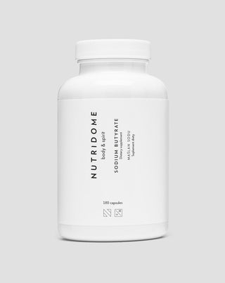 Натриев бутират 620 mg/ден при нарушения на чревната микрофлора Nutridome Sodium Butyrate 180 бр. - 1