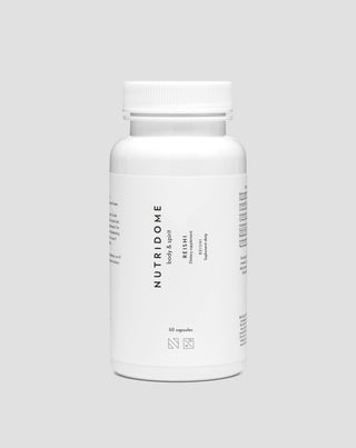 Хранителна добавка Рейши за имунната система и кръвообращението Nutridome 60 капсули - 1