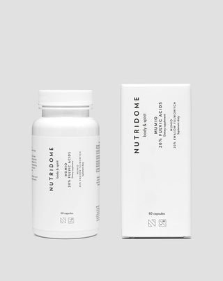 Mumio 20% фулвокиселини с пиперин за имунитет и енергия Nutridome 60 капсули_2 - 3