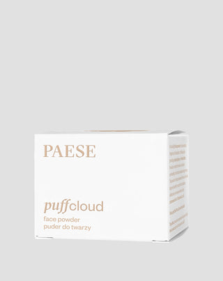 Пудра за лице Puff Cloud с ефект на изглаждане blur с неутрален цвят Paese