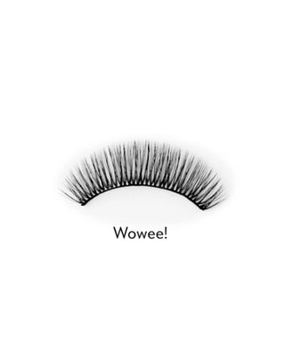 Изкуствени мигли с лента 2d за многократна употреба лесни за приложение Wowee! Bamm!Lashes - 2