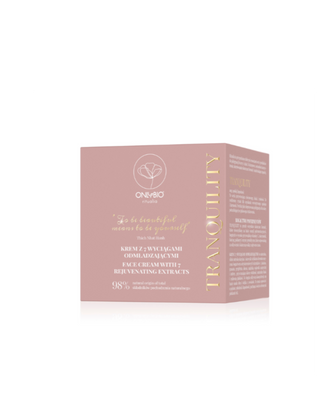 Крем за лице със 7 подмладяващи екстракта и подхранваща основа Tranquility Ritualia Onlybio
