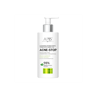 Почистващ антибактериален тоник със зелен чай Acne-Stop Home Terapis Apis - 2