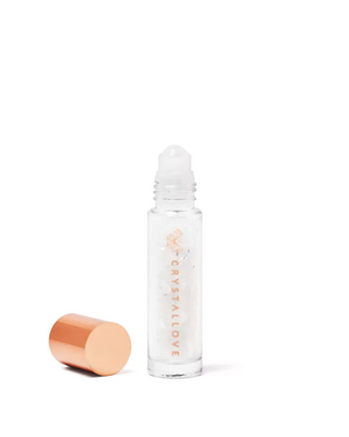 CRYSTALLOVE Clear Quartz Oil Bottle КОЗМЕТИЧНА БУТИЛКА