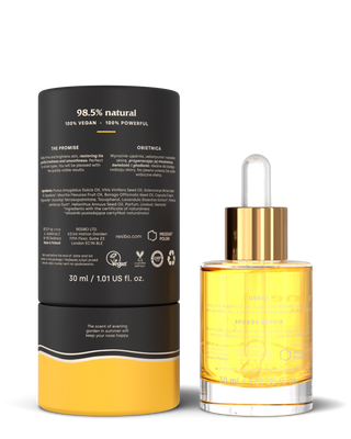 Естествено изглаждащ серум The One за лице предотвратяващ бръчки 30 ml Resibo - 4
