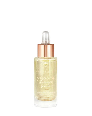 Серум за лице с планински кристал и индийска опунция - Clear quartz shimmer serum Crystallove