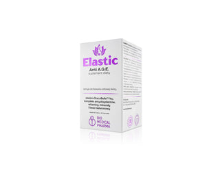 Хранителна добавка срещу стареене на кожата Elastic Anti A.G.E. Bio Medical Pharma 60 капсули