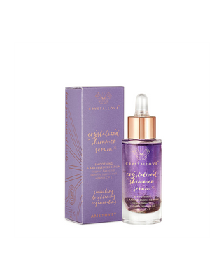 Серум за лице с аметист и бакухиол - Amethyst shimmer serum Crystallove