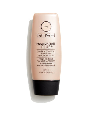 Покриващ и коригиращ флуид, който оставя сатенено покритие FOUNDATION PLUS+ Ivory Gosh