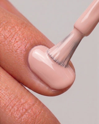 Хибриден лак за нокти UV/LED French Nude 006 Nutridome - 3
