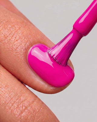 Хибриден лак за нокти UV/LED Pink Bloom 014 Nutridome - 3
